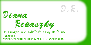 diana repaszky business card